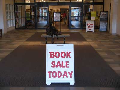 Book Sale Sign